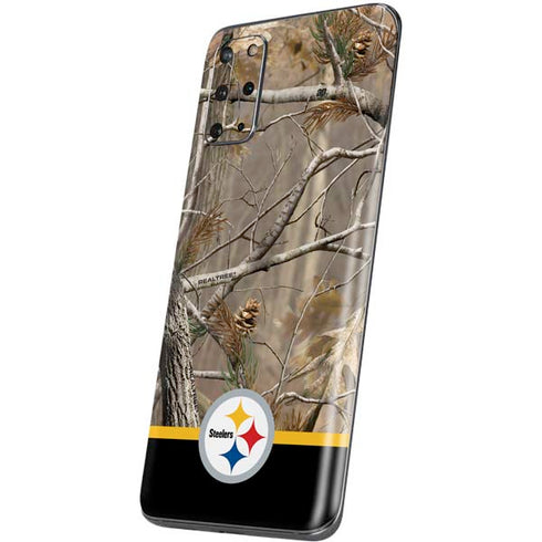 NFL Realtree Camo Pittsburgh Steelers Galaxy S20 Plus Skin